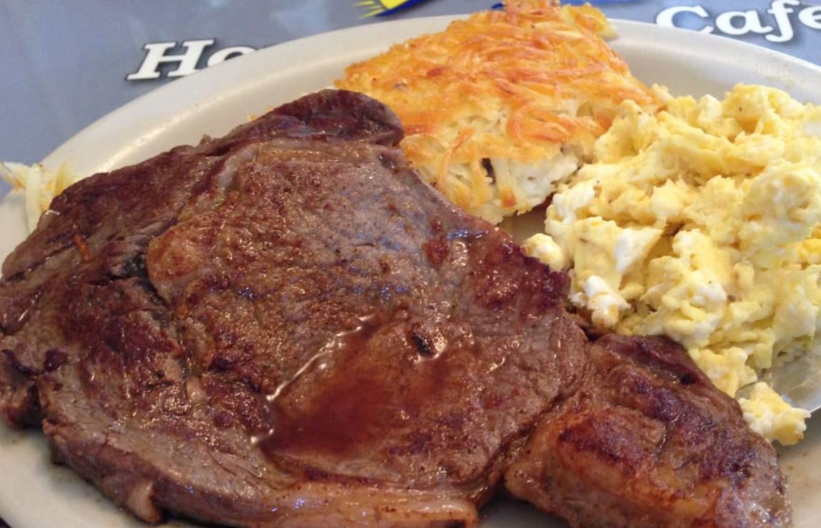 Best Authentic Steak and Eggs Breakfast - Deans Homestyle Cafe