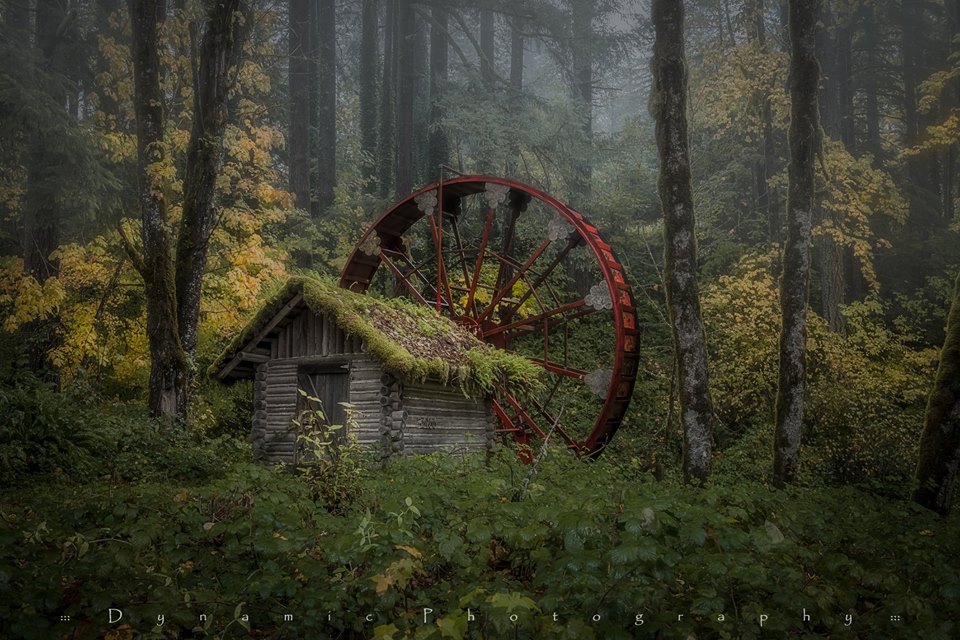 This Beautiful Water Wheel in Oregon Has a Fascinating History