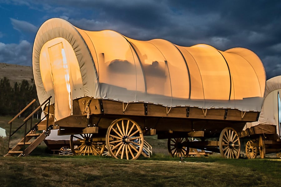 Oregon Trail Camping is a Thing Now With New Covered Wagons