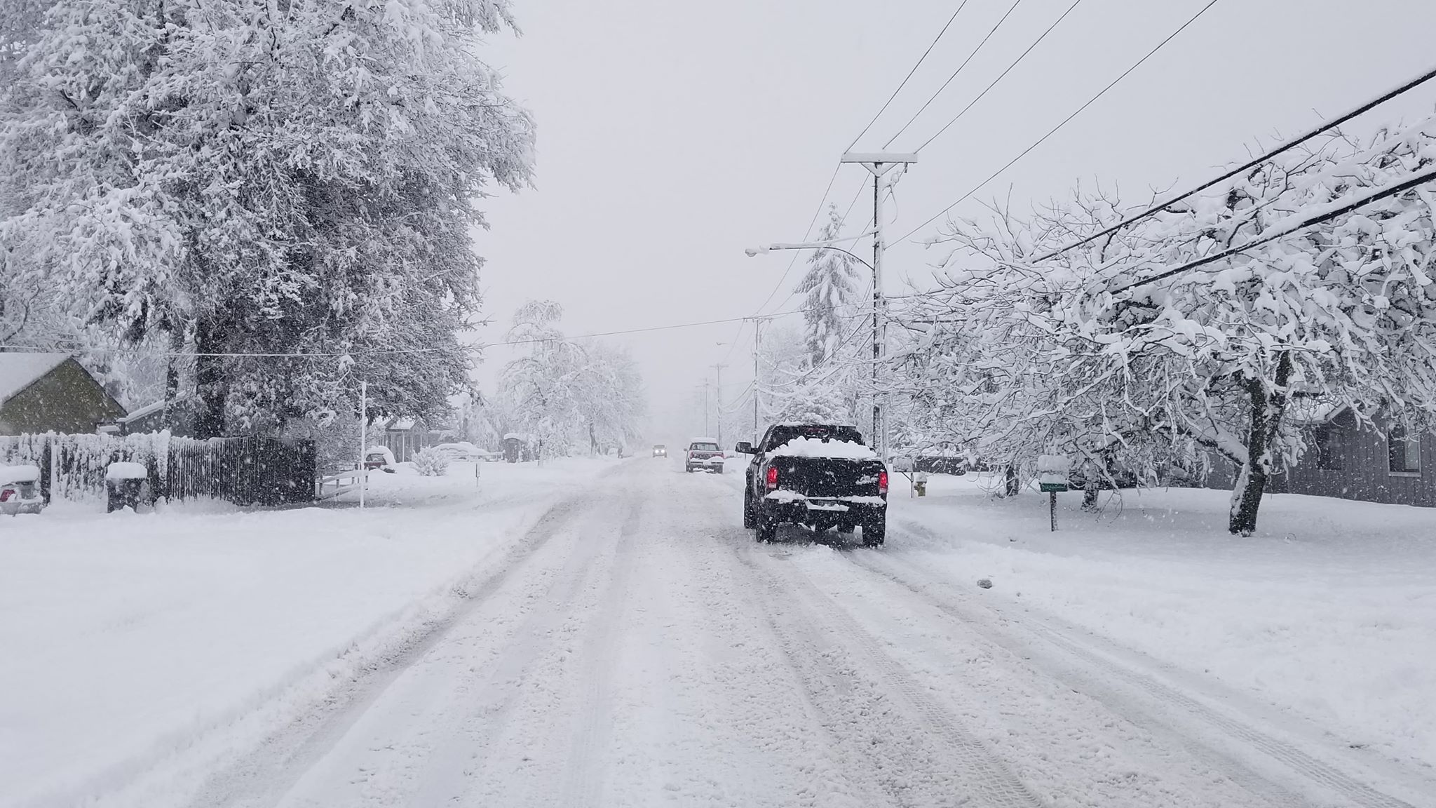 Heavy Snow Likely to Blanket Eugene Area Around Christmas
