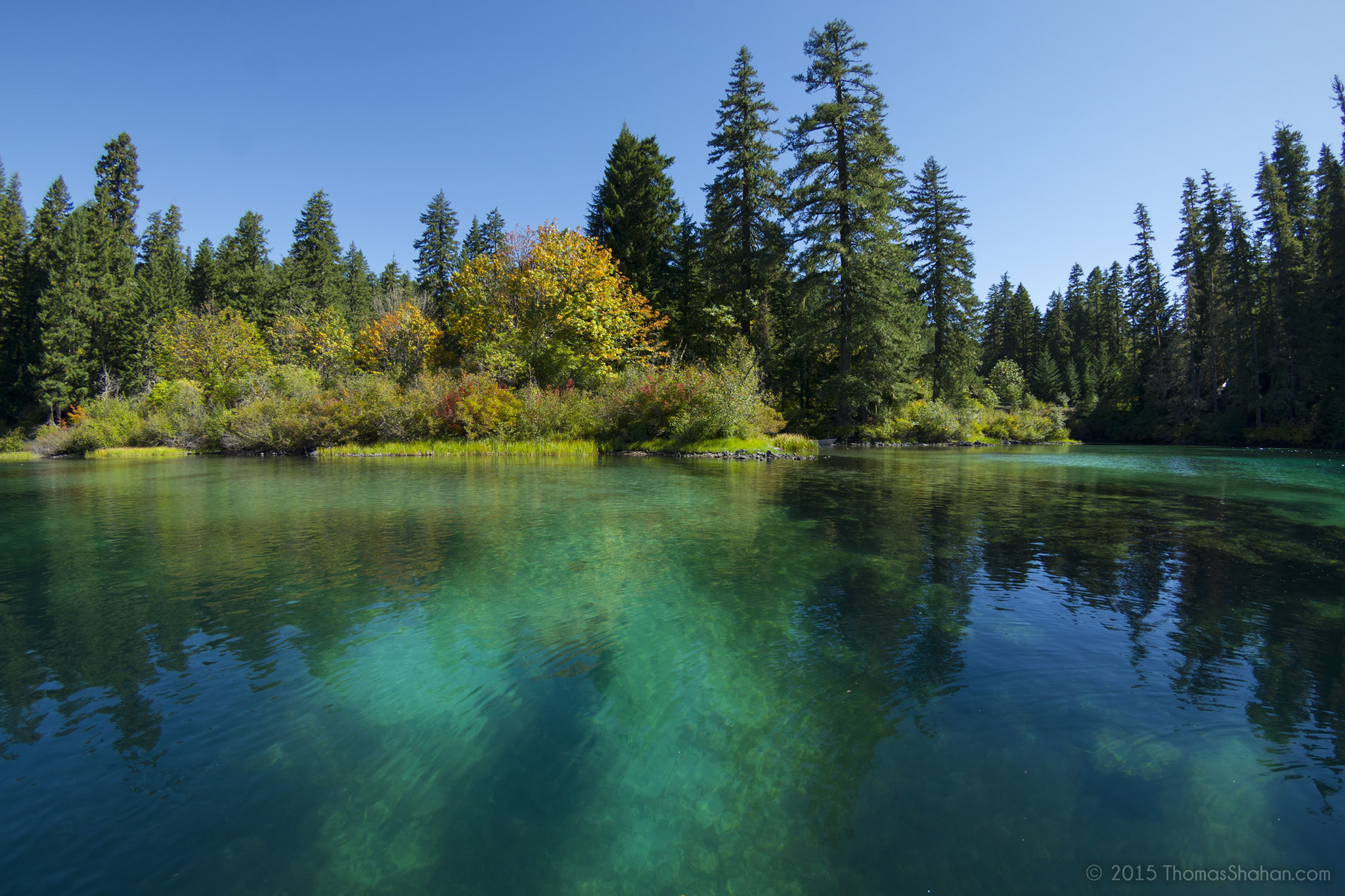 Clearest lake in Oregon