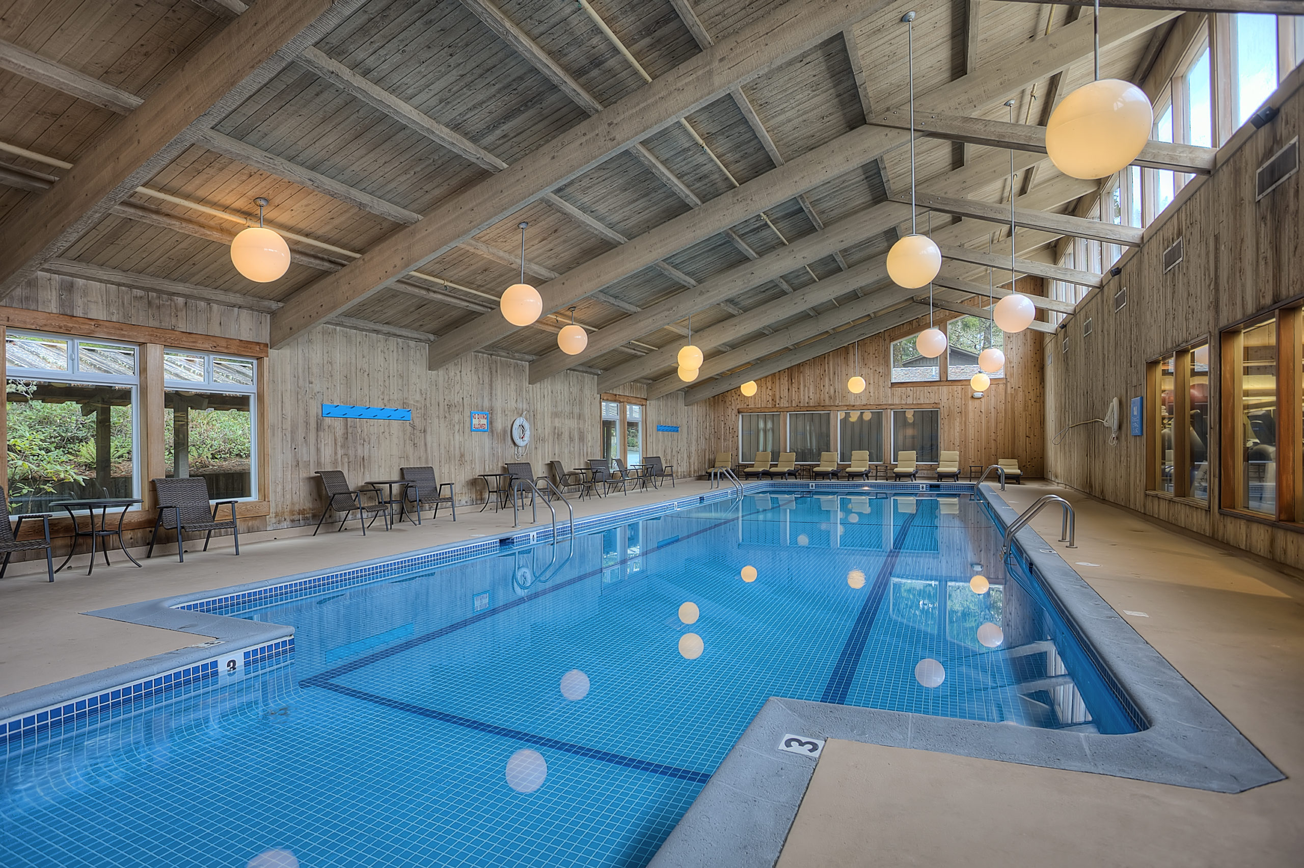 Indoor pool resort hotel Salishan Lincoln City Oregon Coast