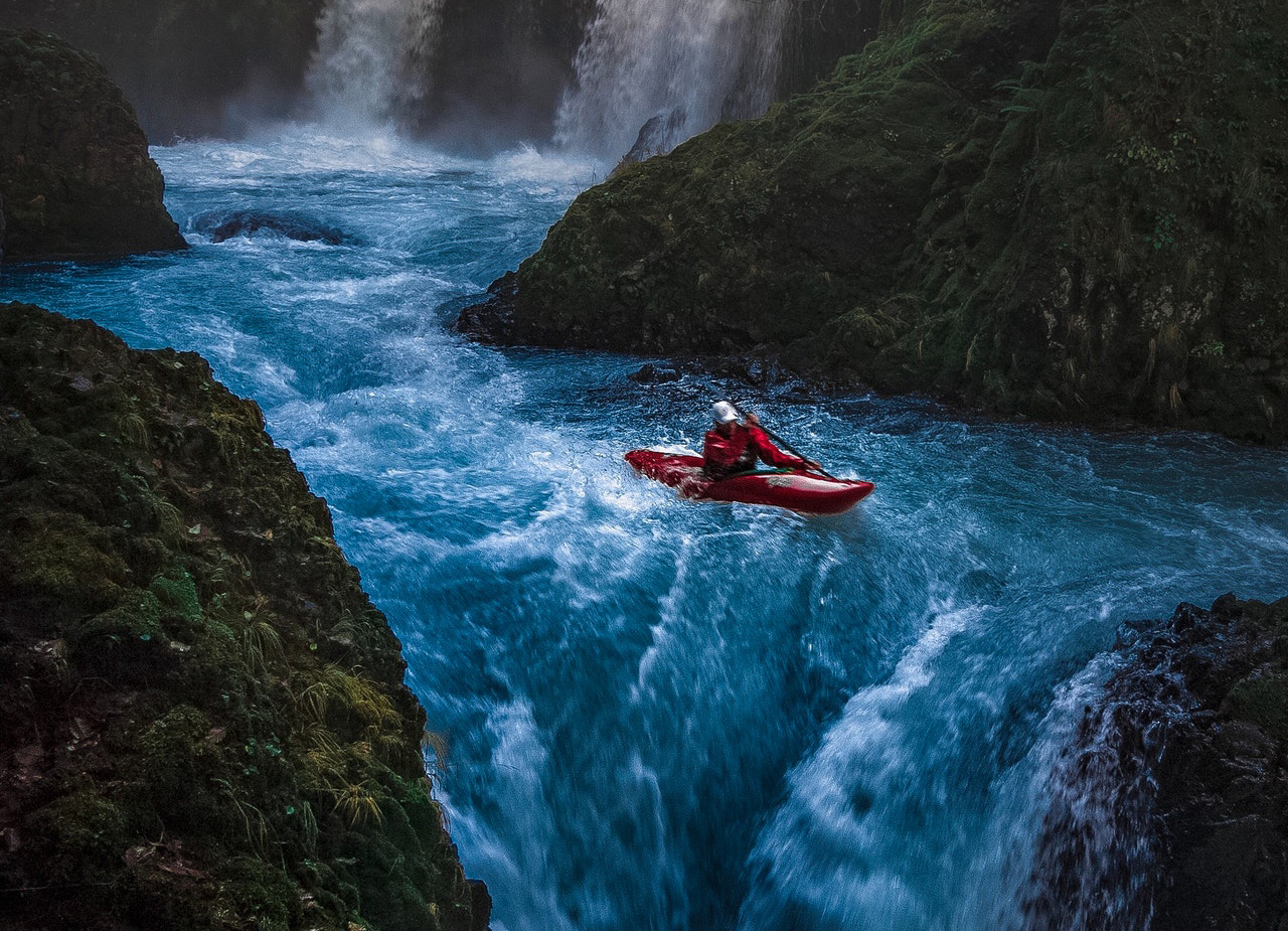 Watch Extreme Oregon Kayaking on the Wildest Waterfalls