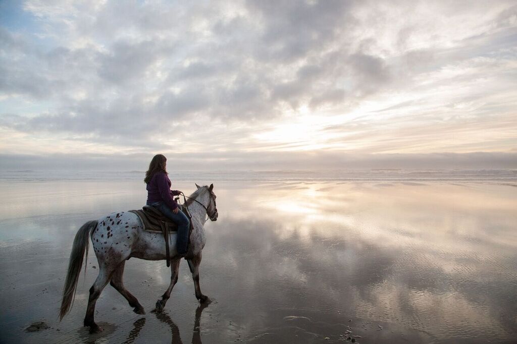 Saddle Up For This Awesome Horseback Ride On The Beach In Oregon