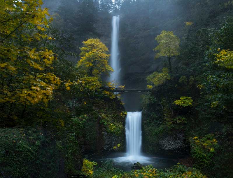 Oregon’s Multnomah Falls Ranks as Most Photogenic Waterfall in The USA