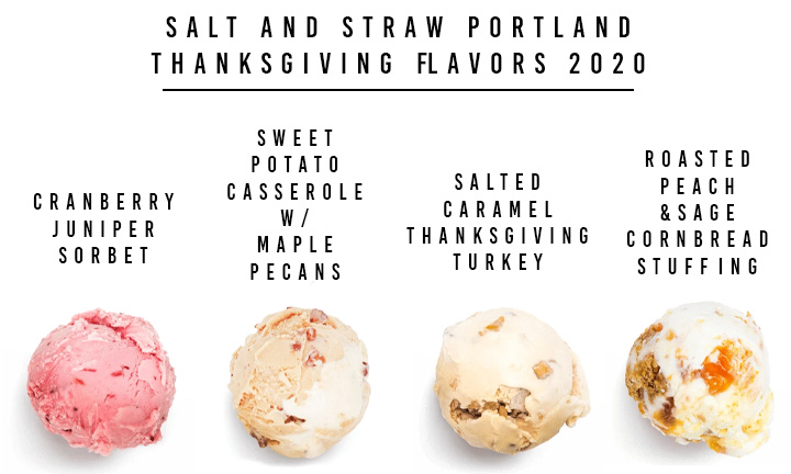 salt and straw Thanksgiving Ice Cream 2020 Portland Oregon