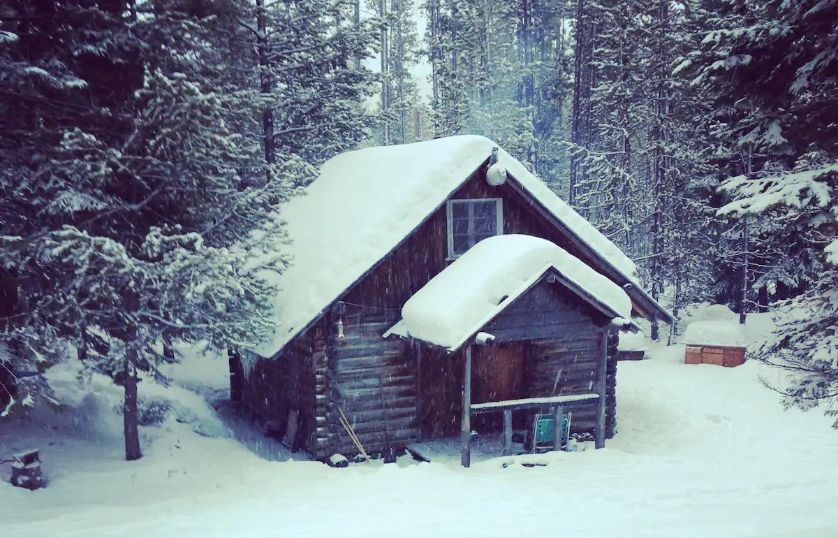 Cozy Up With a Book In This Fairytale Oregon Log Cabin