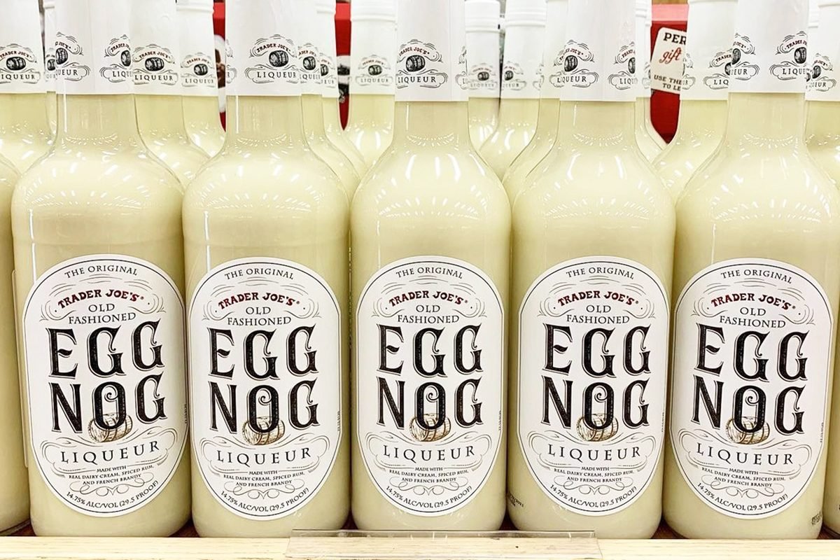 Trader Joe’s Eggnog Liqueur Will Get You Lit Like a Christmas Tree