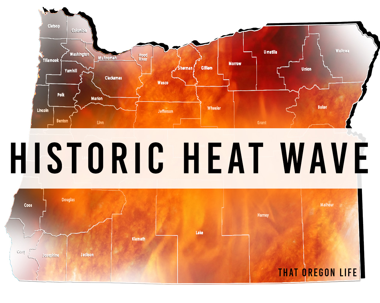 Historic Heat Wave Likely To Hit Oregon, Record-Breaking Temperatures