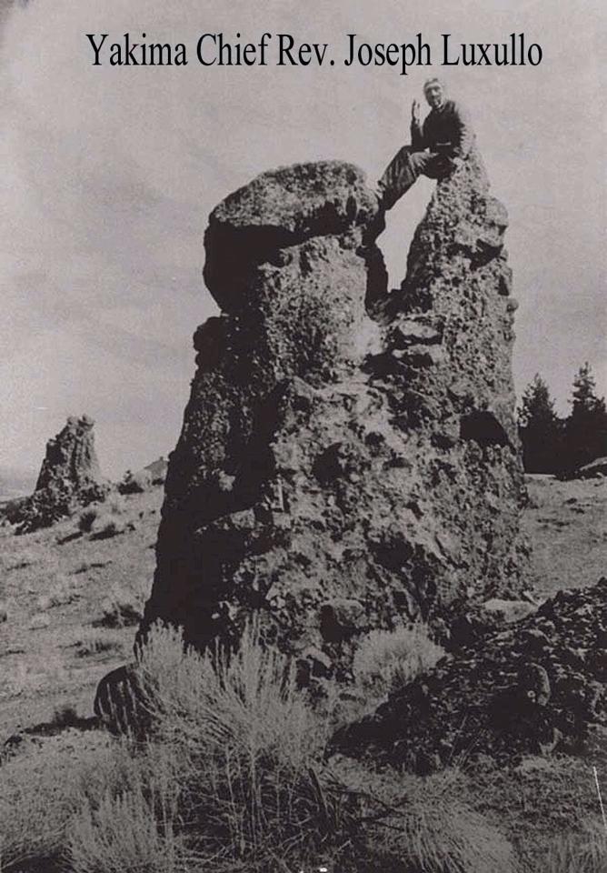 pulpit rock the dalles oregon 1900