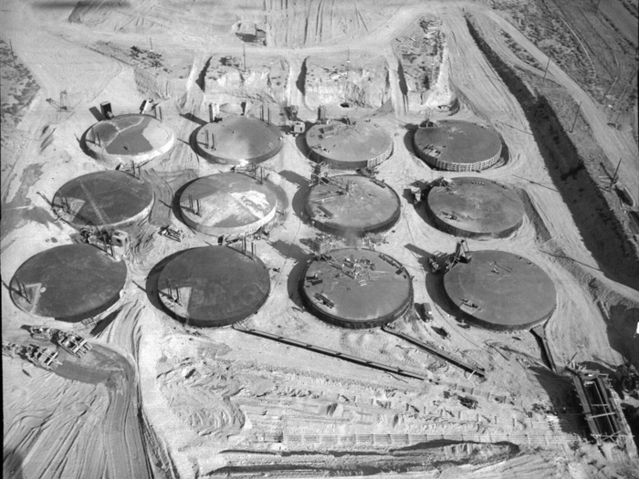 concrete storage tanks at hanford washington