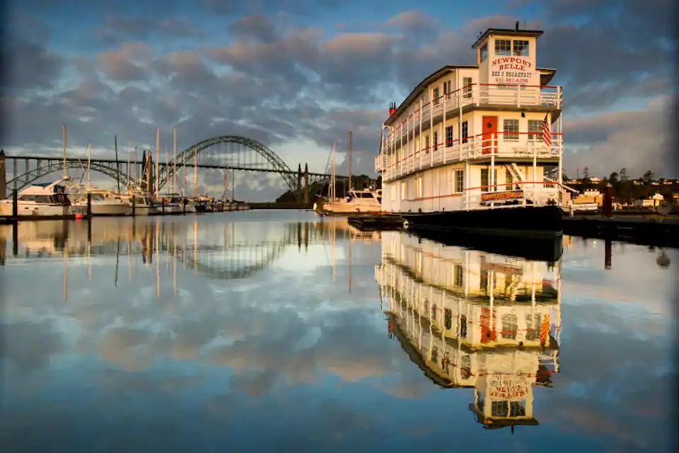 Spend the Night on This Amazing Newport, Oregon AirBnb Riverboat