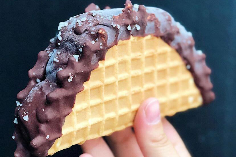 Mourning the Choco Taco? Try Salt & Straw’s Tacolate