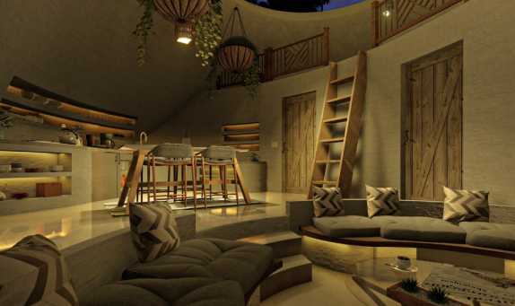 3D artist rendering of the proposed Oculis Lodge