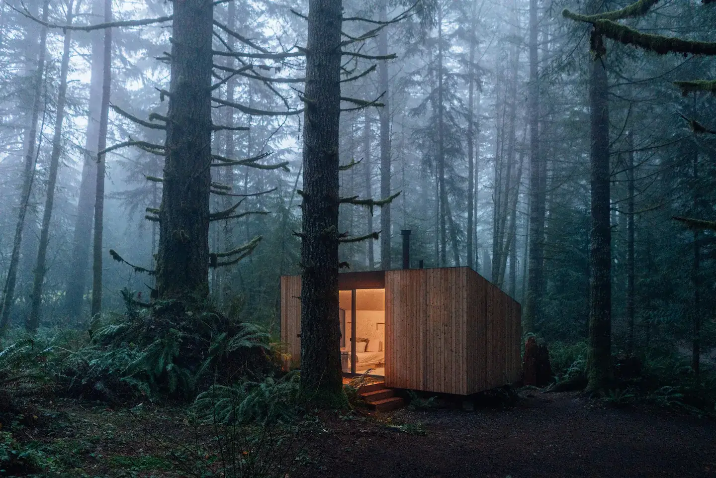 Sleep Soundly In A Unique Tree Fort Nestled In An Oregon Forest