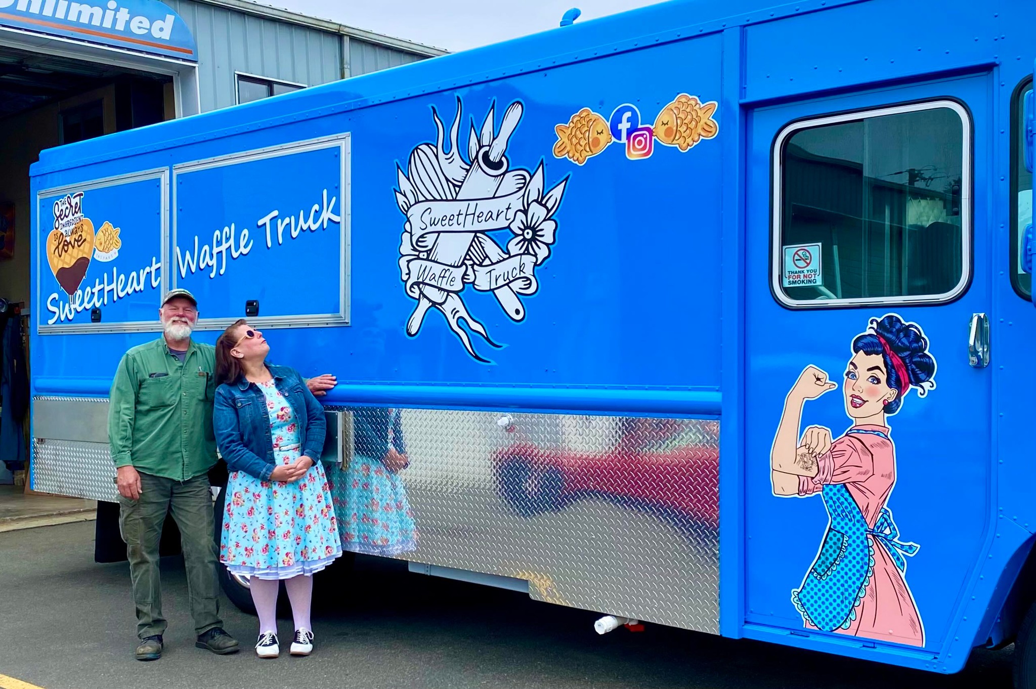 It Doesn’t Get Much Sweeter Than the SweetHeart Waffle Truck in Oregon