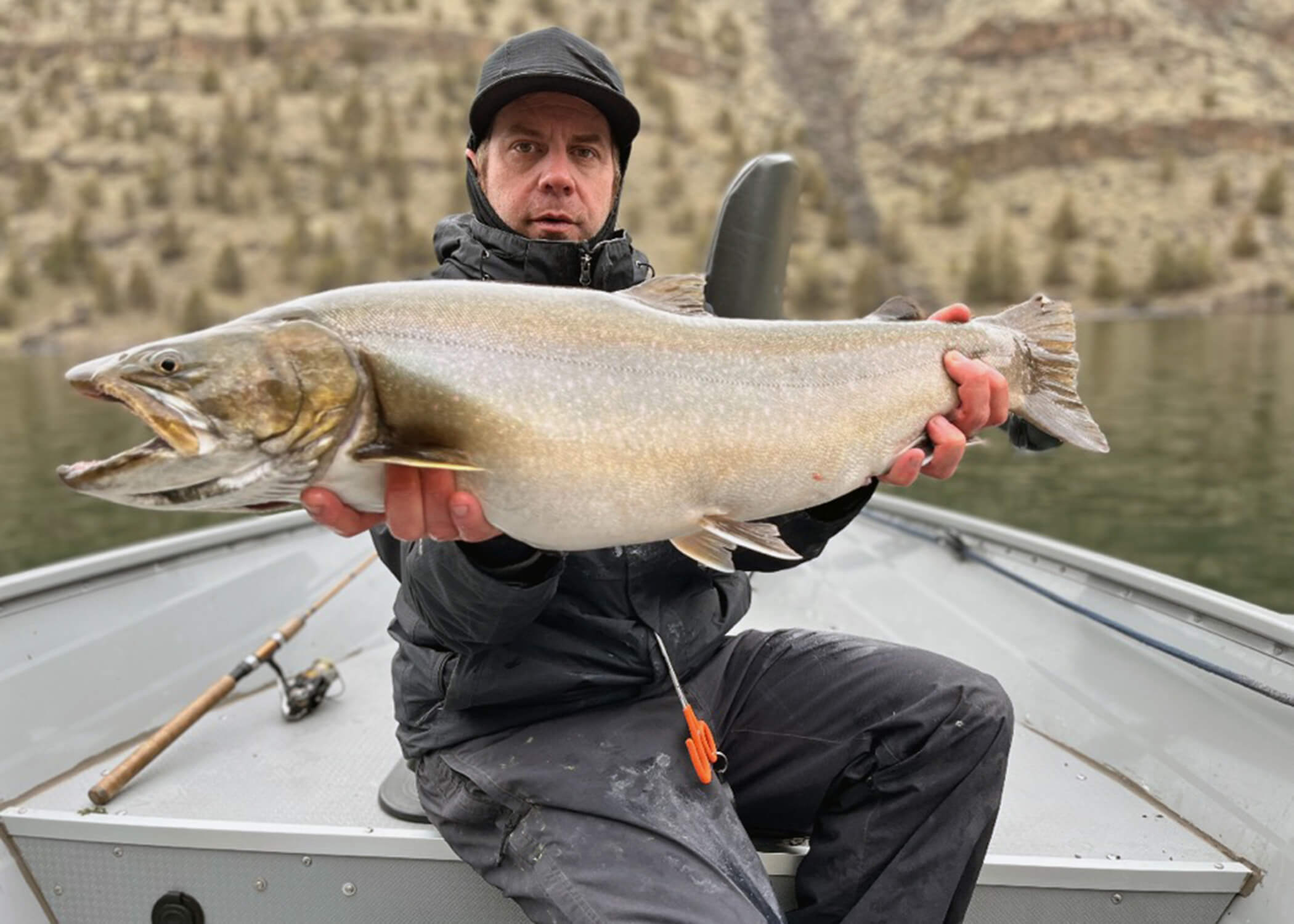 Record-Breaking Bull Trout? Epic Catch & Release at Lake Billy Chinook