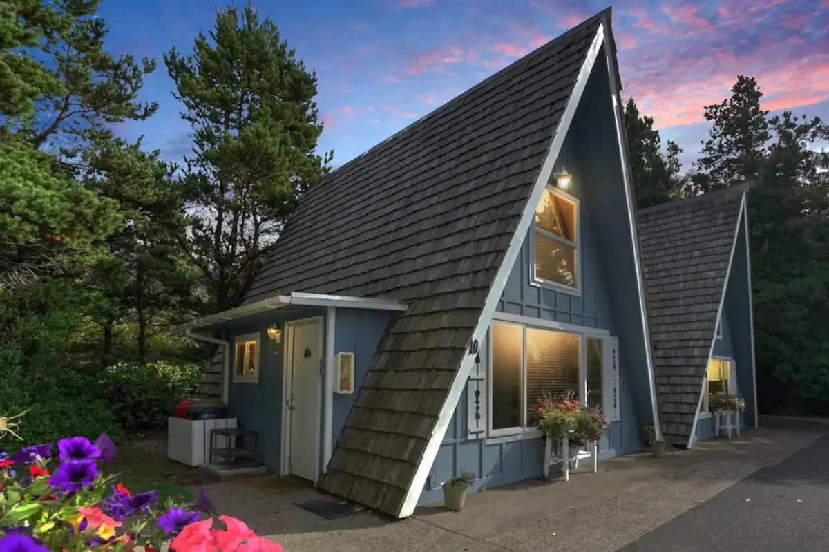 Abide at The Dude’s Coastal Abode:  A ‘Big Lebowski’ Inspired 1969 A-Frame Airbnb in Oregon