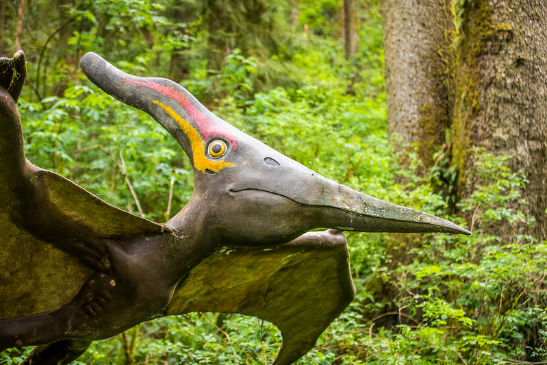 A Rainforest Rendezvous With Dinosaurs At The Prehistoric Gardens