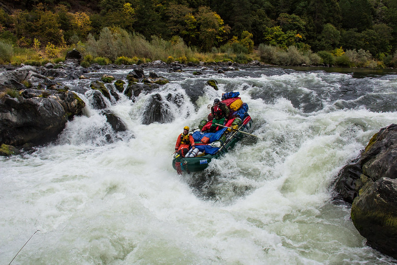 rogue river rafting trips, southern oregon, things to do, wild and scenic river, guide, tours, Rainie Falls, class IV rapids