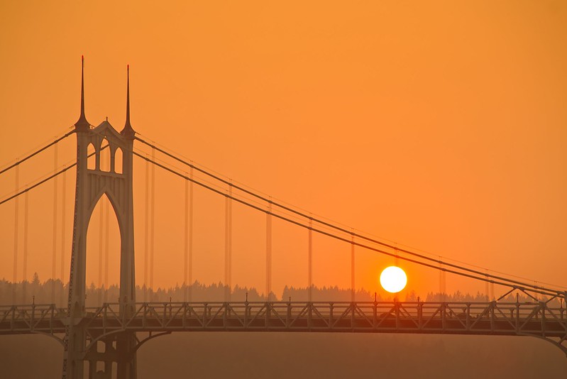 Smoke from Canada Drifts to Portland, Affecting Saturday’s Air Quality