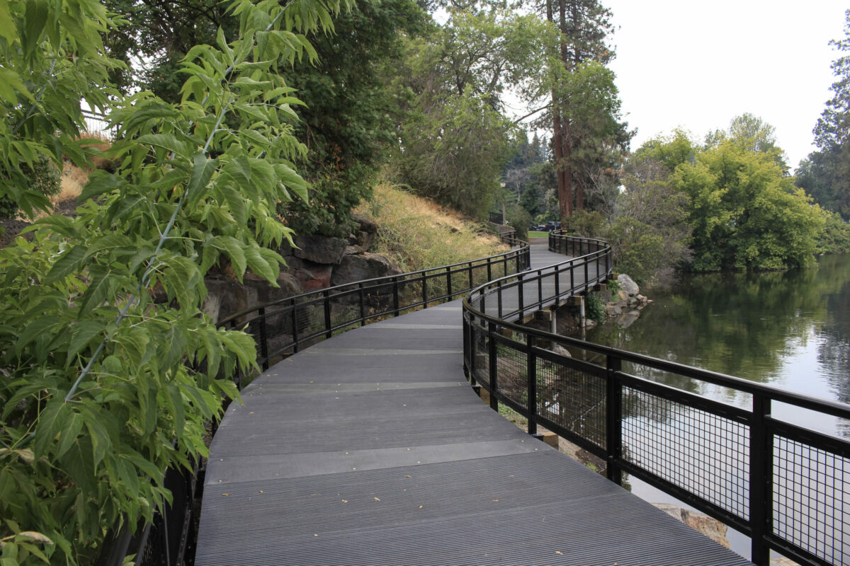 Bend Opens Beautiful New ADA Boardwalk Trail at Drake Park