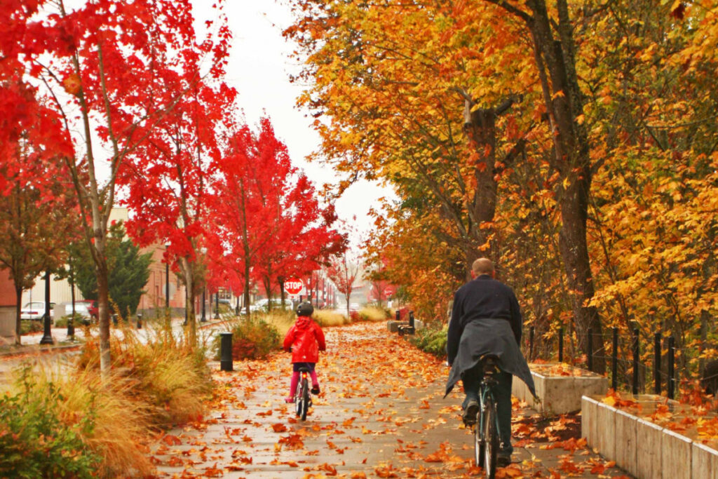 corvallis oregon in autumn