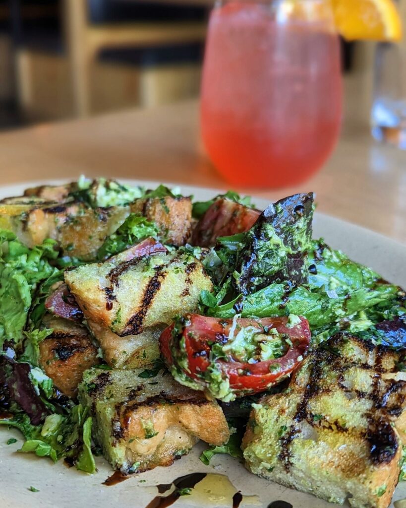 Panzanella Salad from Boxwood Kitchen.