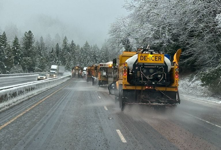 Snow Blankets Many Parts of Oregon as Rare Blizzard Closes Ski Resorts