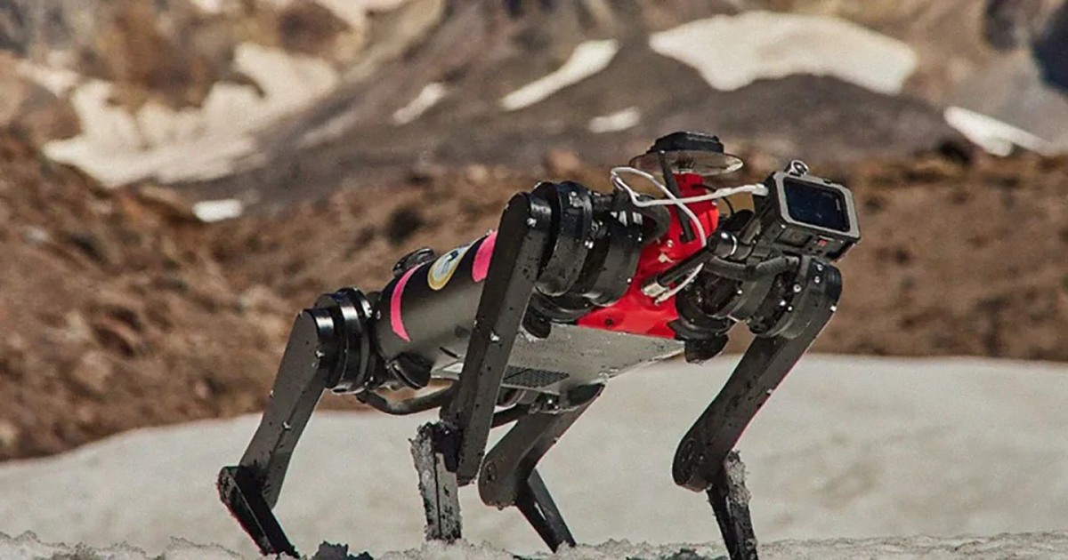 NASA Quietly Training Robot Dog on Mt. Hood to Navigate Landscape of the Moon